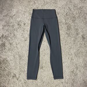 Lululemon Size 6 Align Pant High Rise 25" Inseam Graphite Grey